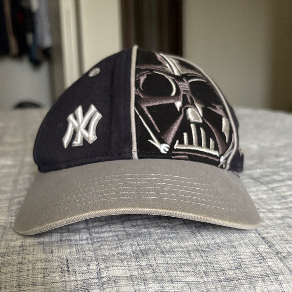 NY Yankees Kids Darth Vader Cap
